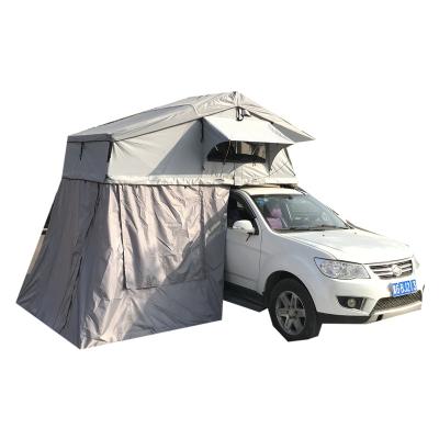 China Extended type cross country vehicle roof top tent with 6 cm mattress aluminum ladder camping roof top tents for sale