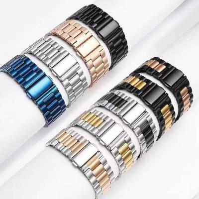 China Luxury Stainless Steel Watchband For Apple Watch 38mm 42mm Metal Strap For iWatch Bands 01 for sale