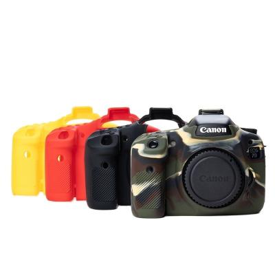 China Lens Case For Canon 7D 7DII Camera Bag Cover Device DSLR Camera Photocopy Silicone Camera Shockproof Case Shell for sale