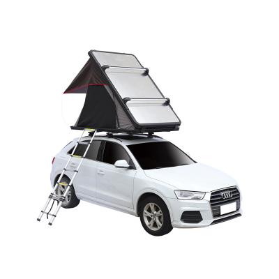 China OEM Camping 4WD Shell SUV Car Roof Easy Outdoor Aluminum Offroad Hard Roof Extended Type Rooftop Tent Top Tent for sale