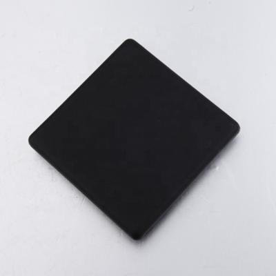 China 8080 Nylon 9090 Square Plastic Black Nylon Aluminum Profile Bezel Protective Bottom Cap Cover (375.07-13A) for sale