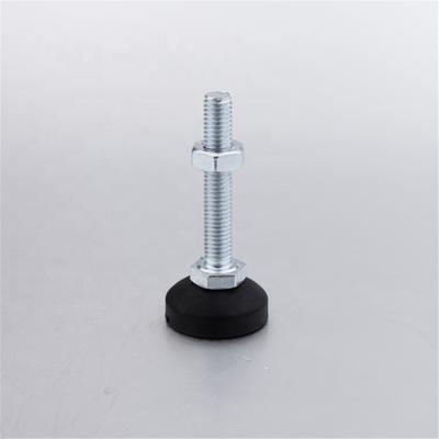 China Light Steel+nylon M8*50 swivel leveling feet with nylon base for aluminum profile accessories (340.04A) for sale