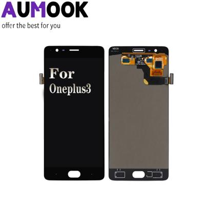 China Repair Replace LCD Display Screen for Oneplus 3 Replacement Digitizer Assembly 3T 5 5T 6 6T 7 7T with AMOLED OLED TFT LCD View for Oneplus 1+3 1+3T for sale