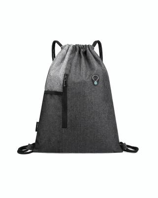 China Gym Backpack Waterproof Heavy Duty Drawstring With Rope Strap Water Resistant for sale