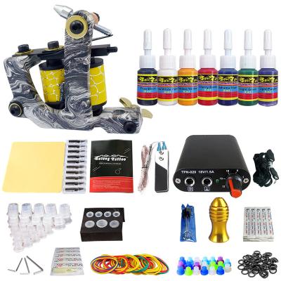 China Full Body Art Factory Directly Supply Professional Tattoo Machine Kits Beginners for sale