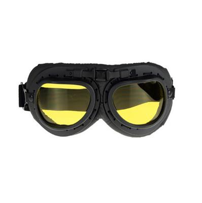 China Recycling Tactical Goggles Yellow Motorcycle Flat Transnational Anti-attack Lens PC Angle Goggles Anti-UV Goggles For Motorcycles for sale