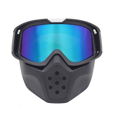 China Tactical Motorcycle Goggles Motorcycle With Detachable Outdoor Cross-country Glass Mask Glasses Cycling Goggles For Motorcycles for sale