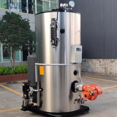 中国 500kg/H産業蒸気ボイラ1.5kwの縦の蒸気ボイラ30m3/H 販売のため