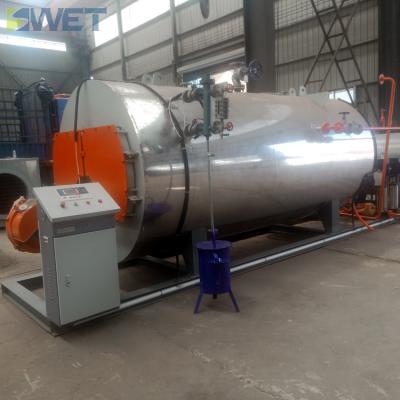 China 10 bar4000kg/h Diesel Oliegestookte Stoomketelplc GasStoomketel Te koop