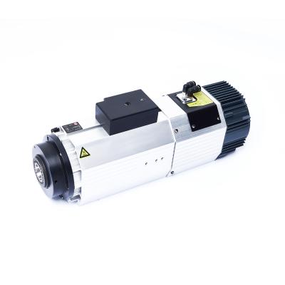 China DECI factory price ISO30 shank 24000RPM 3.7 9KW spindle woodworking high precision air cooling spindle motor for sale