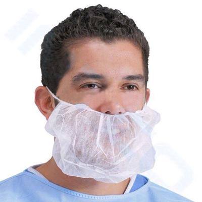 China Eco - Friendly Nonwoven Disposable Hygiene Beard Snood Covers Beard Protector Nets for sale