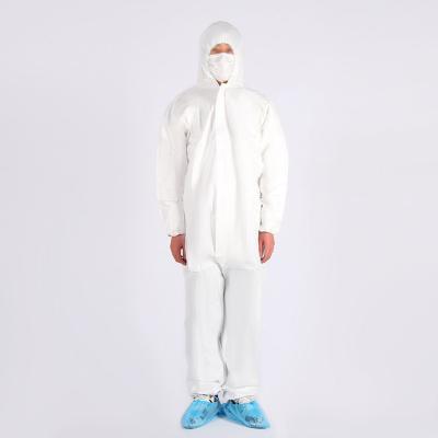 China With Hood Wholesales Polypropylene Disposable Coveralls Waterproof Microporous Coverall for sale