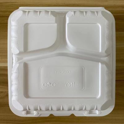 China Wholesale Material Disposable Hinged Containers Stocked And Covered With PP for sale