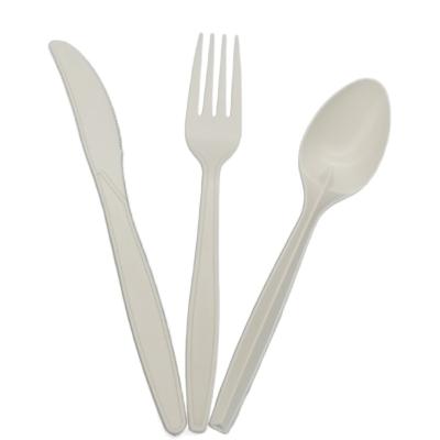 China Disposable Plastic Flatware Set Plastic Kitchen Forks Cutlery Cutlery Platic Cutlery Set Disposable Knives for sale