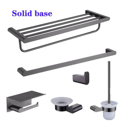 China Sustainable Excellent Quality Bathroom Supplies Hardware 6 Pcs Set Toilets Batroom Bathroom Accessories for sale