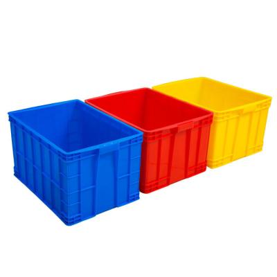 China Disposable Thickened Plastic Frame Plastic Rubber Storage Turnover Bread Parts Basket Box for sale