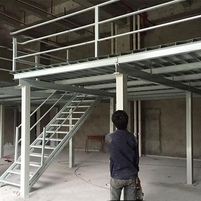 China Rustproof Anti-Corrosion Steel Structure Manufacturer Customized Light Steel Logistics Floating Platform Shelf for sale