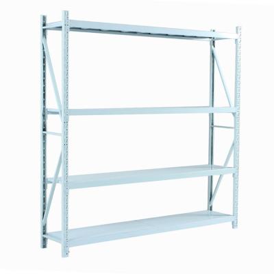 China Rustproof New Style Modern Supermarket Shelving Storage Metal Customized Display Shelves Anti-Corrosion for sale