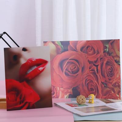 China Custom Europe Mother's Day Greeting Cards 3d Design Lenticular Greeting Card New For Gift for sale