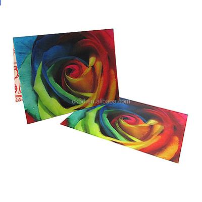 China Europe Custom Lenticular 3D Lens Covers Custom Greeting Card Cheap Price Greeting Cards for sale