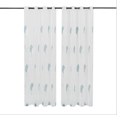 China Wholesale insulated embroidered sheer curtain, sheer curtain fabric home, curtains a sheer for sale