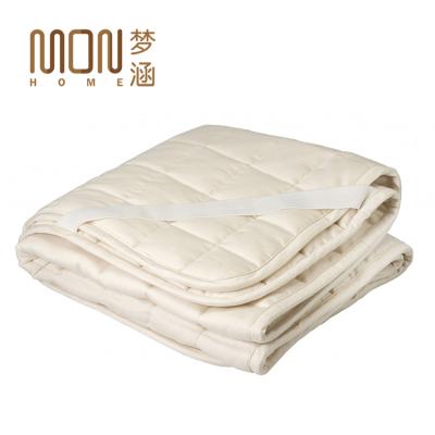 China Bedroom Sale Eco-Friendly Organic Cotton Waterproof Protector Warm Breathable Waterproof Mattress Pad Cover for sale