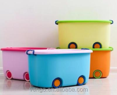 China Viable Children's Play Orgnaization Home Storage And Cartoon Plastic Storage Box for sale