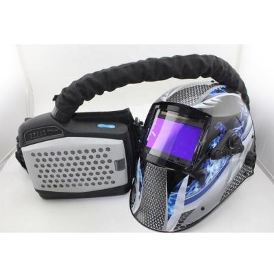 China Yes HMT Low Noise Solar Powered Air Purified Set With True Helmet Auto Darkening Solder Color Perception for sale