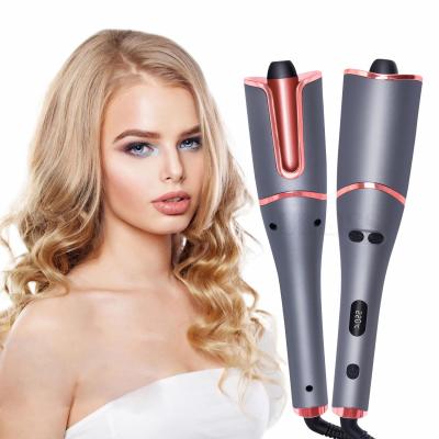 China New Design Automatic Automatic Rotate Hair Curler Ceramic Coating Curling Iron Crimper for sale