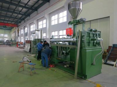 China Twin - Screw PVC Planetary Roller Extruder High Torque Pelletizing Line for sale