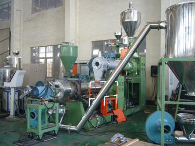 China 3 KW Two Stage PVC Plastic Pelletizing Line , 950-1020HV for sale