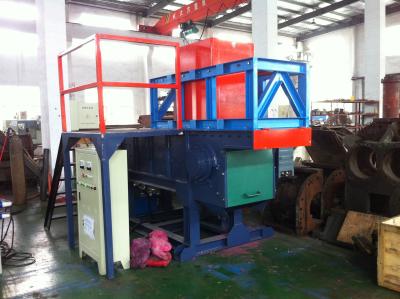 China Single Shaft Plastic Shredder Machine For Recycling Material OEM / ODM Available for sale