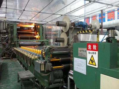 Chine Machine de calendrier de petit pain du contrôleur 4 de PLC avec la largeur 1500 Mm-2500 M de chauffage au mazout à vendre