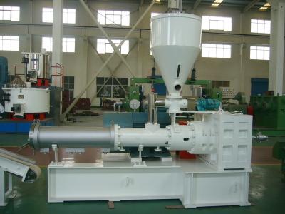 China Plated Chromium Roller Two Stage Extruder For PVC ISO / CE / SGS Approved for sale