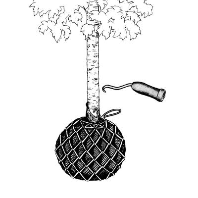 China Manufacture of wire locker ball or tree root from China for sale