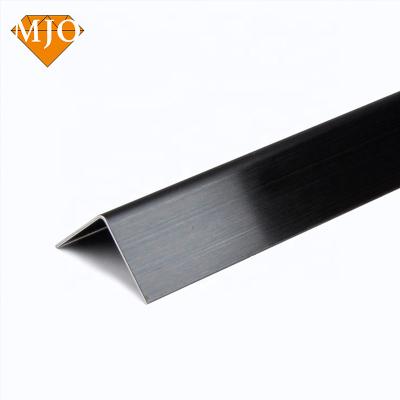 China Foshan Factory MJO Modern Stainless Steel Edge Trim Corner Guards For Wall Corner Covers Customized Tile Trim for sale