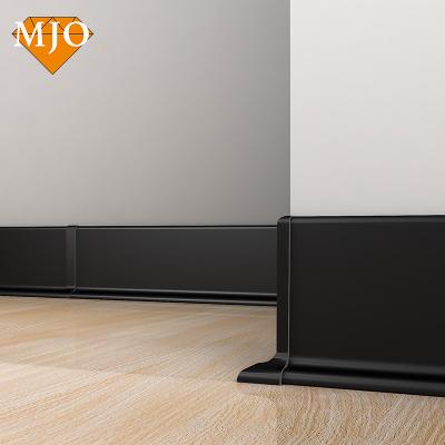 China Foshan Suppliers MJO Modern Aluminum Skirting Board High Quality Skirting Profiles For Floor Decoration Style Baseboard for sale