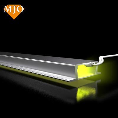 China Decorations Foshan MJO New Design Aluminum Led Profiles Led Strips For Wardrobe And Cabinet Decoration Modern Style Led Strip Linear for sale