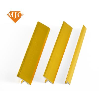 China MJO Contemporary High Quality Aluminum Channel Aluminum Tile Trim For Wall Decoration Metal Edge Trim for sale