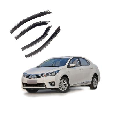 China Windows Open On Rainy Days Car Deflectors Wind Deflector Wind Deflector Caulk Window Shade For Door Toyota Corolla Sun Visor for sale