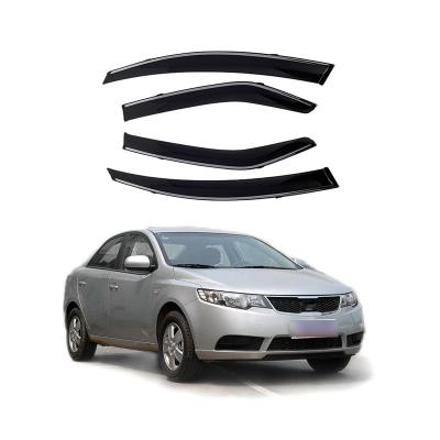 China GPPS High Efficiency Side Window Visor Window Visor Deflectors For Kia Forte 2009-2017 for sale