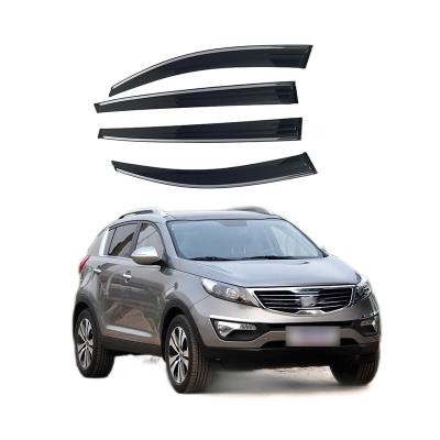 China GPPS China High Quality Custom Window Sun Visor Deflectors For Kia Sportage 2011-2017 R for sale