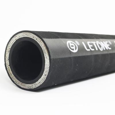 China Construction Machinery Letone Sprial EN856 4SP Excavator Hydraulic Rubber High Pressure Hose for sale