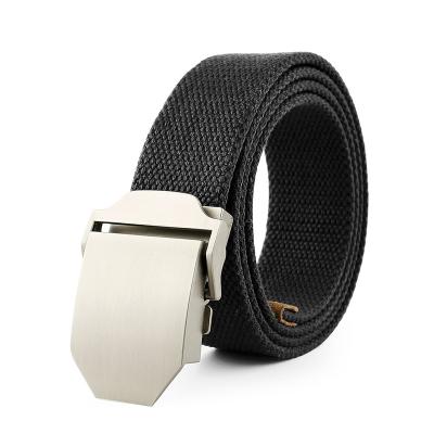 China Ywhchi Nylon Cloth Outdoor Military Style Men's Tactical Web Web Belt With Zinc Alloy Buckle for sale