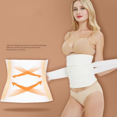 China OEM Washable Breathable Cotton Strengthen Binder Post Abdominal Belly Band Medical Grade Postpartum Professional Postpartum Recovery Belt for sale