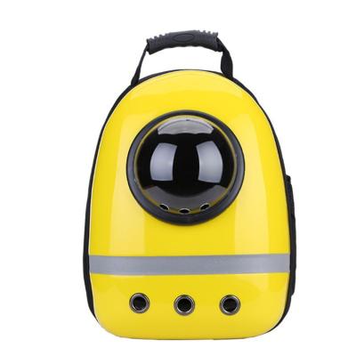 China Luxury Transparent Viable Bubble Pet Carrier Backpack Space Capsule Portable Pet Accessories for sale