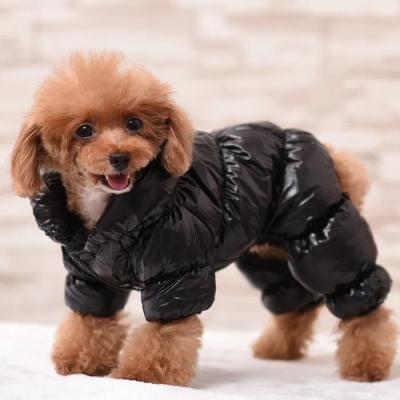 China Durable High Quality Windproof Down Padded Jacket Dog Stripper Jacket For Dogs for sale