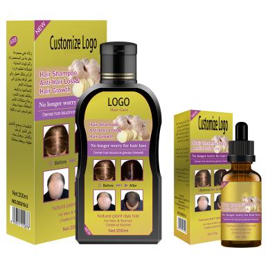 China Anti Hair Loss OEM Private Label Hair Growth Serum That Works Fast Hair Growth Serum For Black Hair for sale