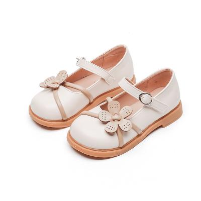 China Light girl princess shoes 2023 spring and autumn new fashion small leather shoes children's single shoes small fragrance wind for sale