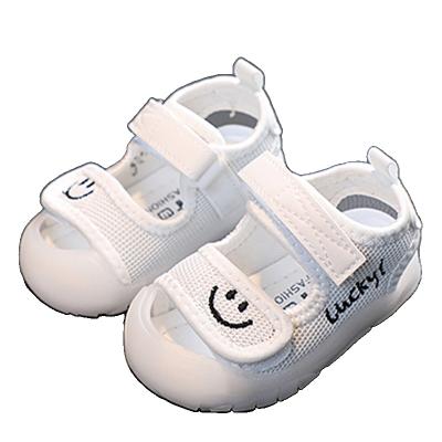 China 2023 summer new boys' lightweight children's sandals Korean version of the sports beach shoes girls solid color soft soled sandals for sale